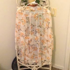Floral kimono